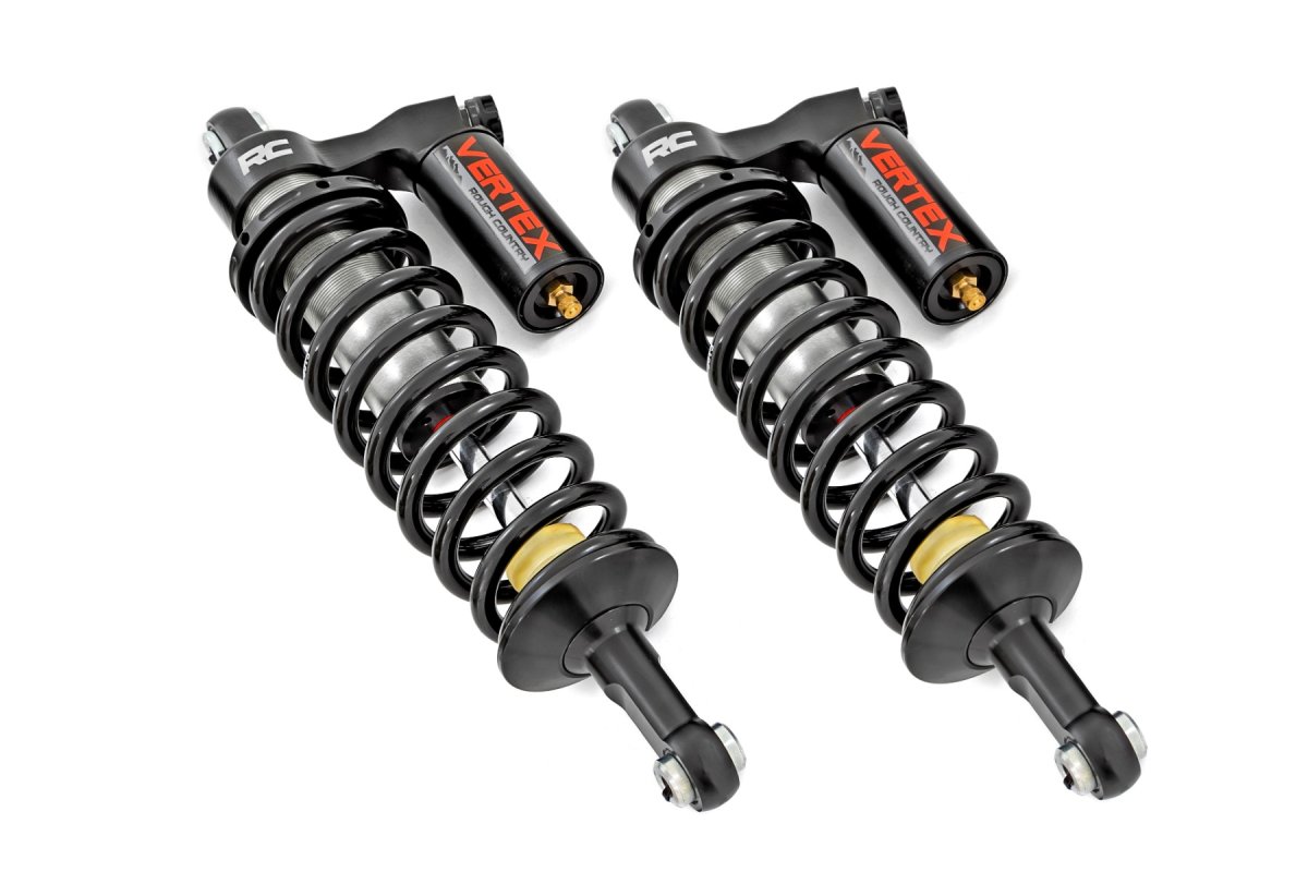 Can-Am Defender HD5 Coilover Suspension Kit - Front - Rough Country - Adjustable - '17-'21